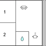 Two-bedroom In アパート *